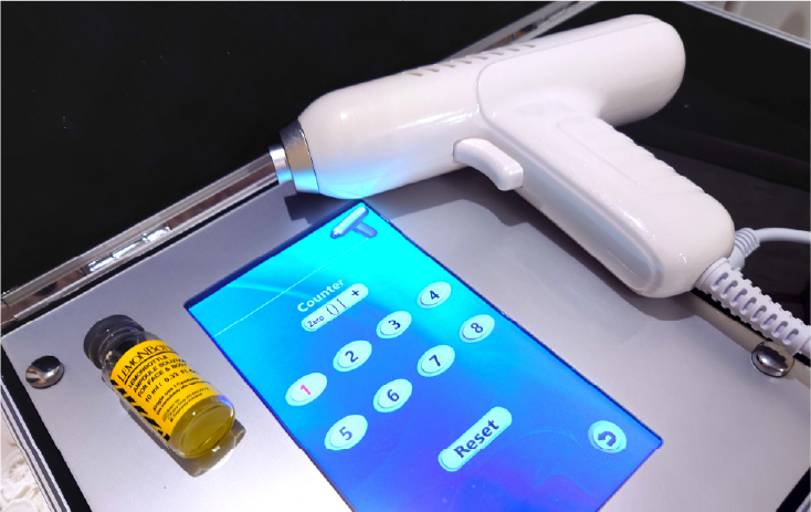 マシン注入 で 小顔効果 が 高いのイメージ