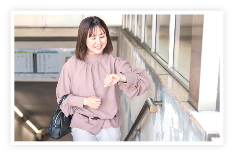 駅から近く、駐車場も 近くにあり（イメージ）