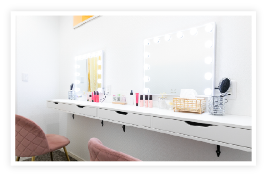 小顔で美肌体験の画像